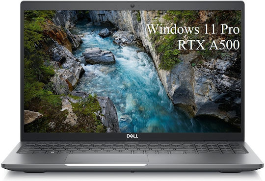 Dell Precision 3580 15.6" IPS FHD (i7-1360P/64GB/512GB SSD/RTX A500/W11 Pro) Grey (FR Keyboard)