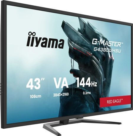 Iiyama G-Master VA Gaming Monitor 43" 4K 3840x2160 144Hz view 3