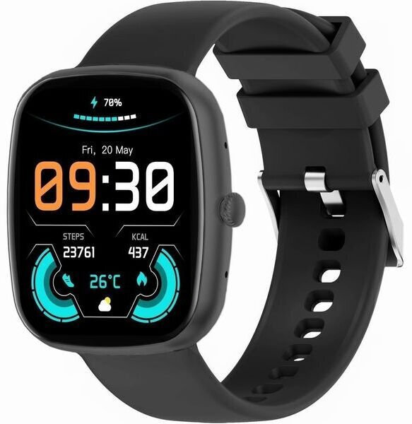Gravity Smartwatch Black 2 Straps Gt18-9