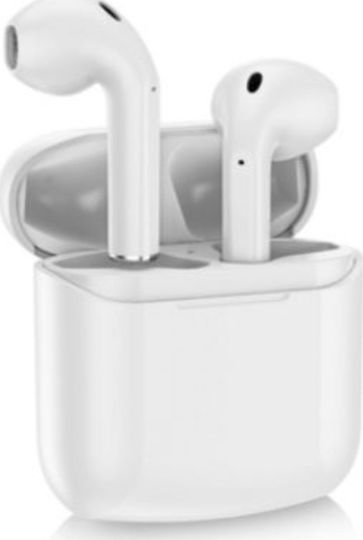 X20 Earbud Bluetooth Handsfree Earphones with Charging Case White view 1