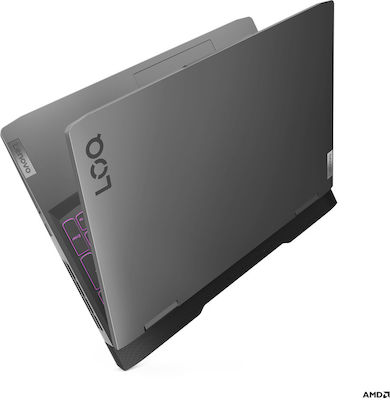 Lenovo LOQ 15APH8 15.6" IPS FHD 144Hz (Ryzen 7-7840HS/16GB/512GB SSD/GeForce RTX 4060/No OS) Storm Grey (US Keyboard) vue 5