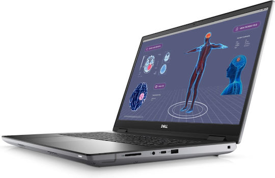 Dell Precision 7780 17.3" FHD (i9-13950HX/32GB/1TB SSD/RTX 3500 Ada/W11 Pro) (US Keyboard) view 4