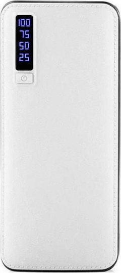 Fantesi F58 Power Bank 10000mAh with 2 USB-A Ports White