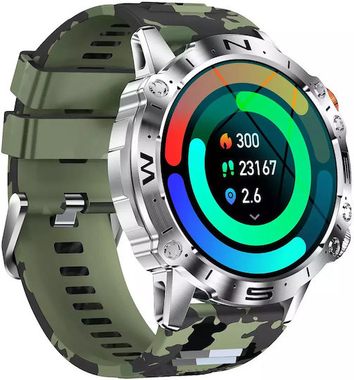 Nubi K59 Smartwatch with Heart Rate Monitor (Green) view 2