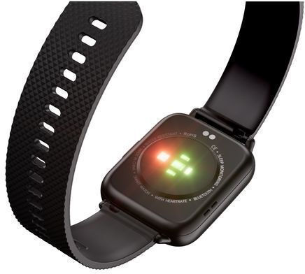 Blaupunkt BLP5226 Smartwatch with Heart Rate Monitor (Black) view 2