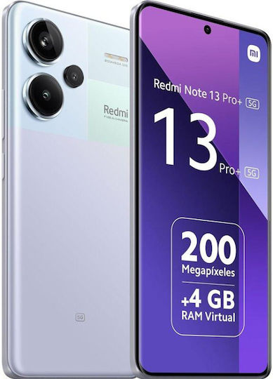 Xiaomi Redmi Note 13 Pro+ NFC 5G Dual SIM (8GB/256GB) Aurora Purple view 4