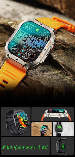 Gravity Gt6-8 42mm Smartwatch with Heart Rate Monitor (Multicolour) Ansicht 5