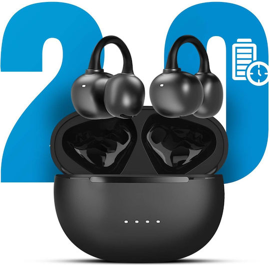 Force Play In-ear Bluetooth Handsfree Earphones Black view 3