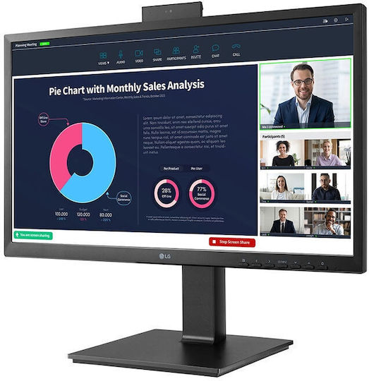 LG 24BP75CP-B IPS Monitor 23.8" FHD 1920x1080 with Response Time 5ms GTG view 8