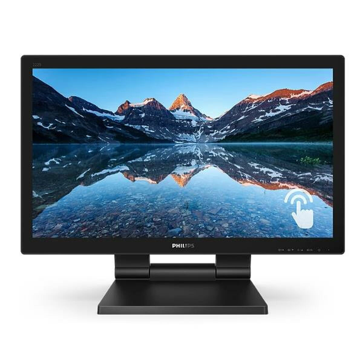 Philips B Line 222B9TA VA Touch Monitor 21.5" FHD 1920x1080 With Response Time 2ms GTG Silver view 1