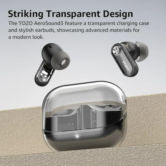 Tozo AeroSound 3 Earbud / In-ear Bluetooth Handsfree Earphones with Sweat Resistance and Charging Case White view 7