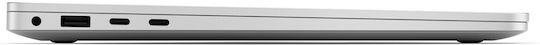 Microsoft Laptop 7 Copilot+PC 13.8" Touchscreen 120Hz (Snapdragon-X Elite/16GB/256GB SSD/W11 Pro) Platinum (DE Keyboard) view 7
