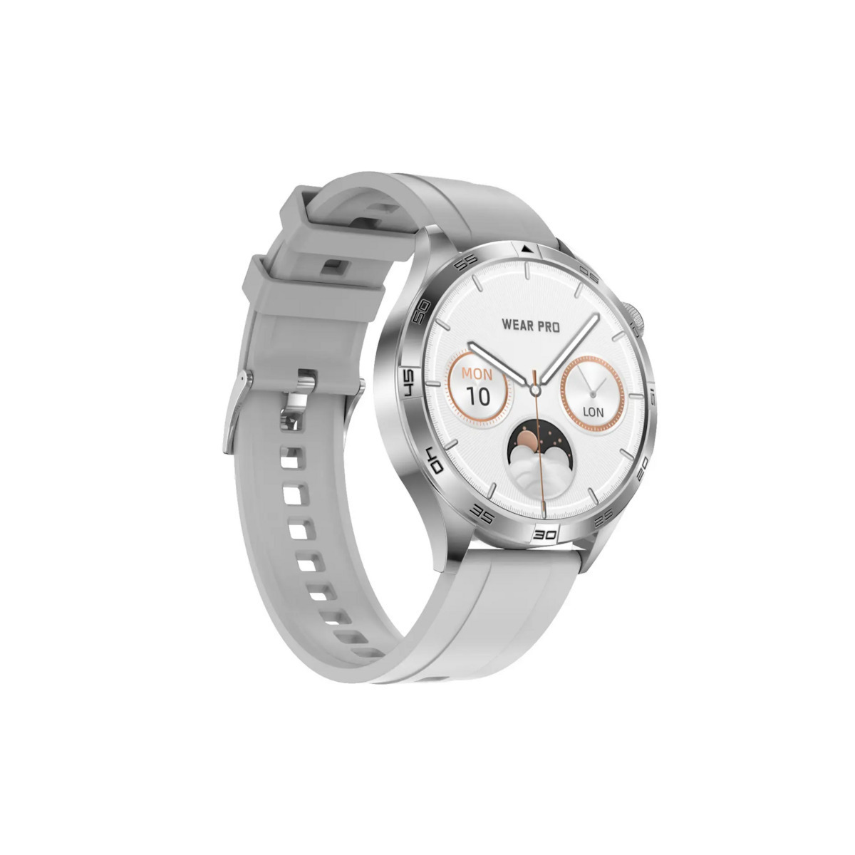PrimeFiT Aluminium Smartwatch with Heart Rate Monitor (Gray) view 4