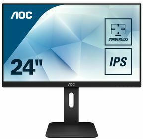 AOC 24P1 IPS Monitor 23.8" FHD 1920x1080 with Response Time 5ms GTG vue 3