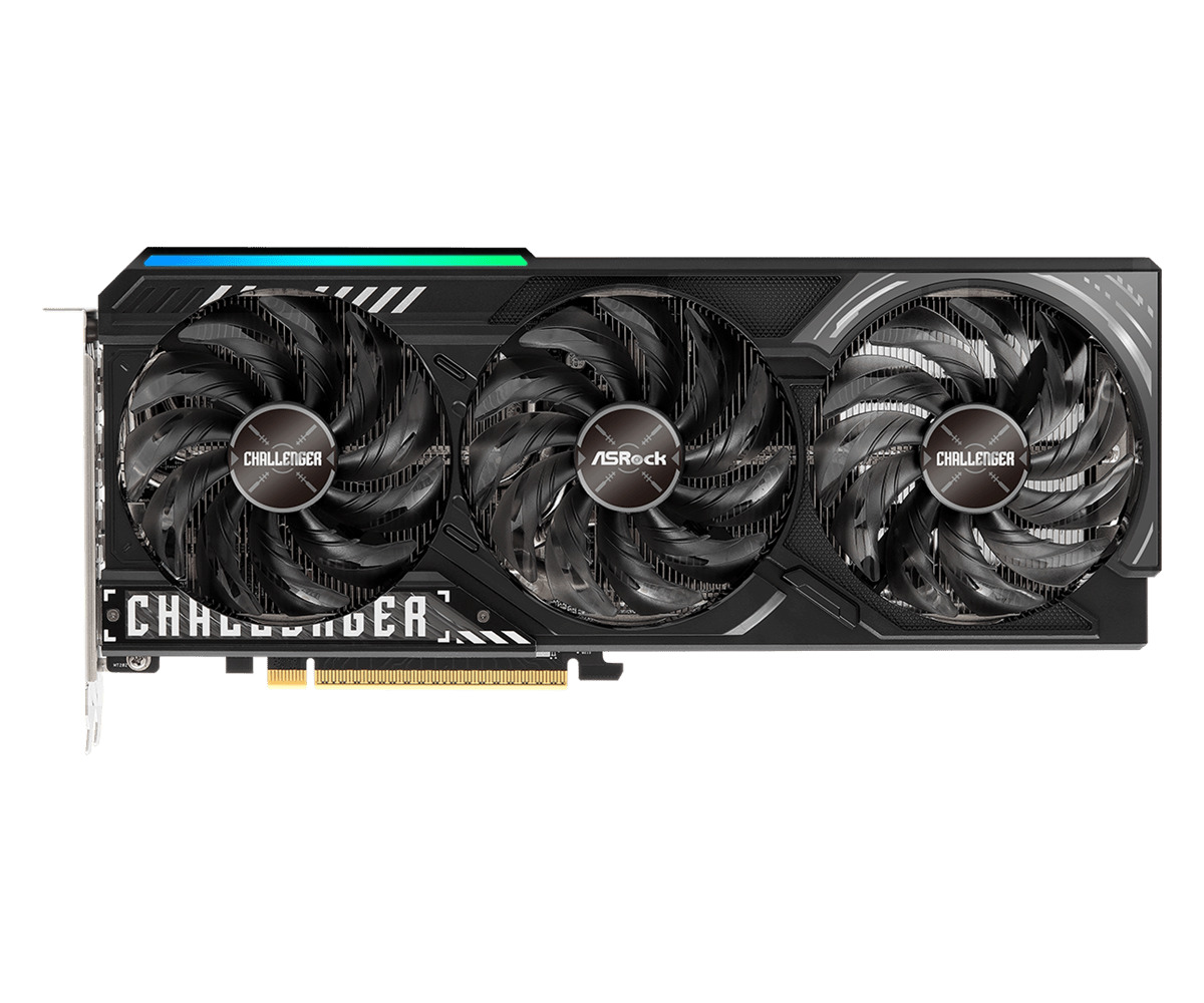 ASRock Radeon RX 9070 XT 16GB GDDR6 Challenger Graphics Card view 2