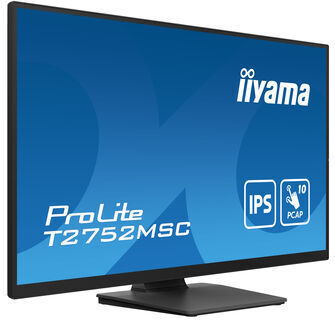 Iiyama Prolite T2752MSC-B1 IPS Touch Monitor 27" FHD 1920x1080 with Response Time 5ms GTG view 3