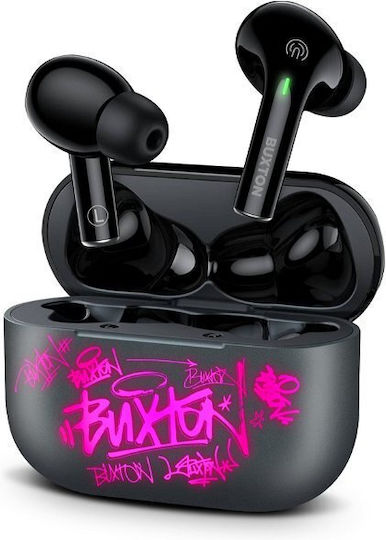 Buxton BTW 4600 In-ear Bluetooth Handsfree Earphones with Charging Case Black view 5