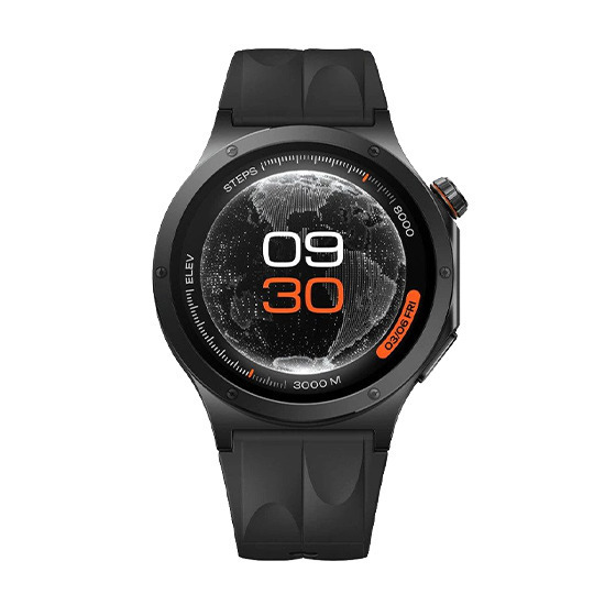 OnePlus Watch 4 Titanium 47mm Waterproof with Heart Rate Monitor Midnight view 2