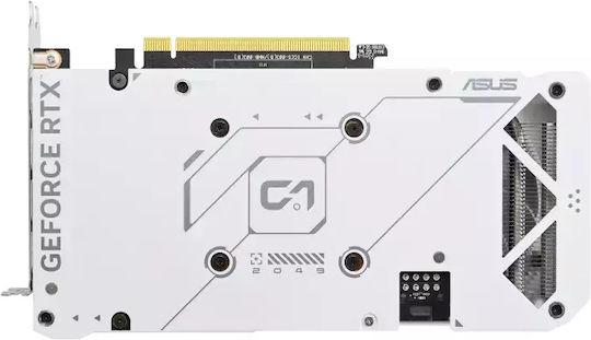 Asus GeForce RTX 4060 Ti 8GB GDDR6 Dual OC White Graphics Card view 5