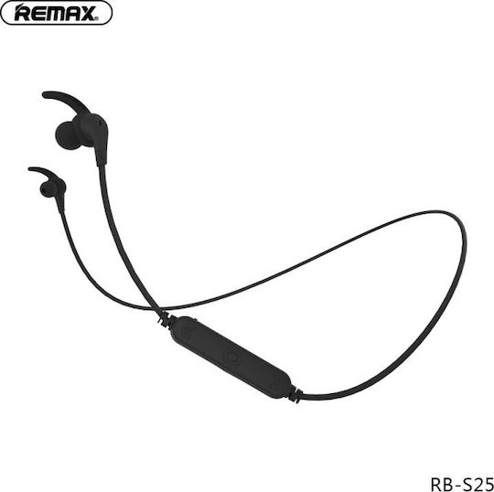 Remax RB-S25 In-ear Bluetooth Handsfree Earphones with Sweat Resistance Black vista 8