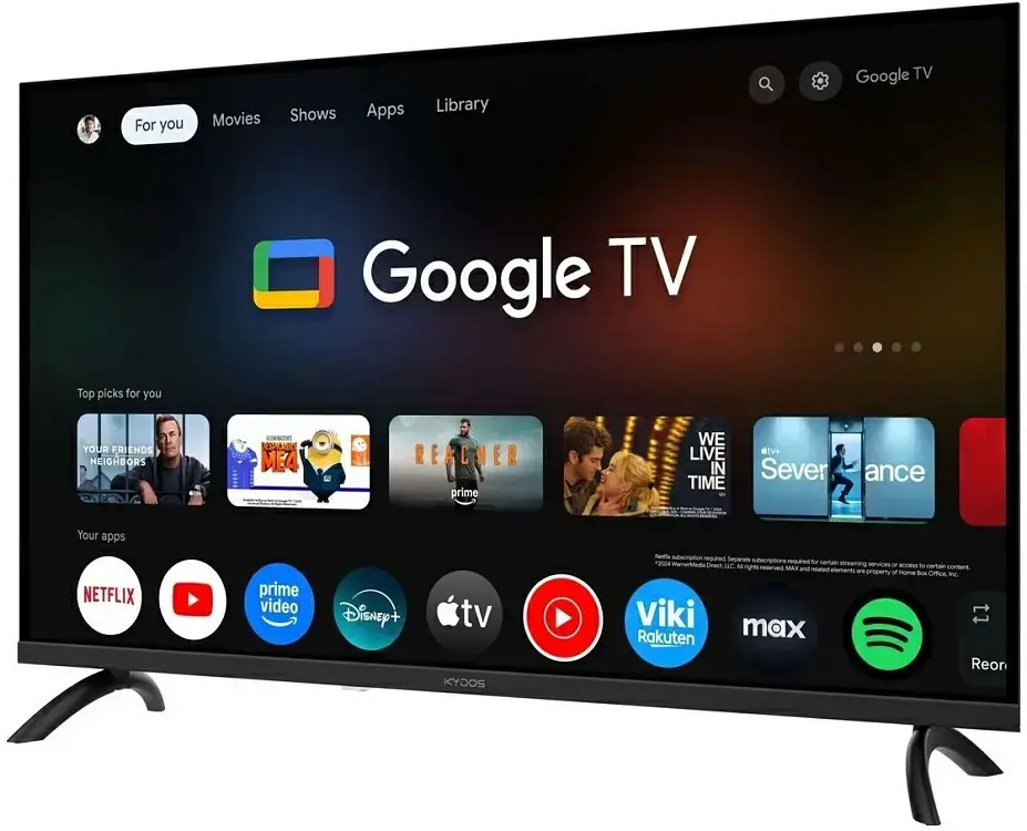 Kydos Smart Television 32" HD Ready QLED K32VH22SQ00 HDR (2025) view 8