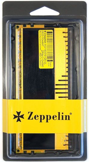 Zeppelin DDR3 Memory RAM with 1x8GB Module and Speed 1600 for Desktop view 1