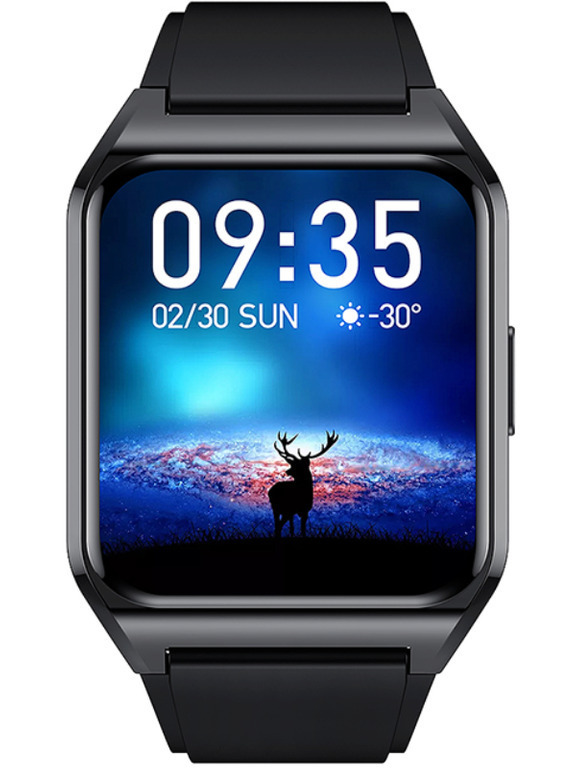Rubicon Rnce89 37mm Smartwatch with Heart Rate Monitor (Multicolour)