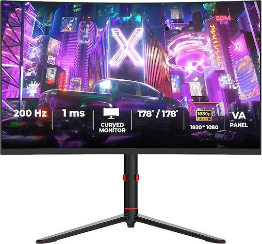 Havit GSC102-US VA Curved Gaming Monitor 27" FHD 1920x1080 200Hz