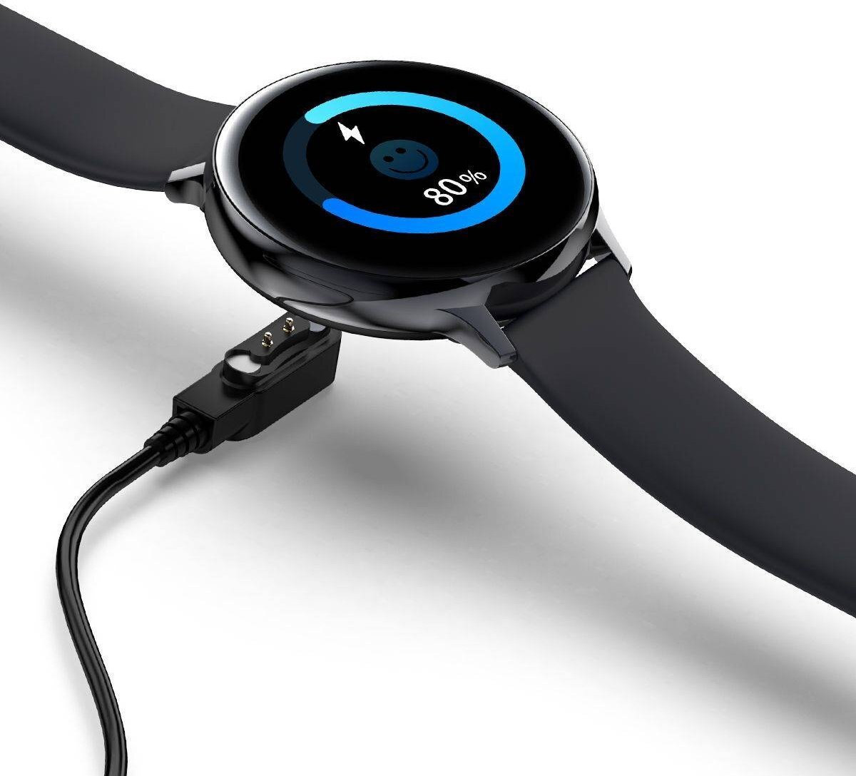 Pacific 24-7 43mm Smartwatch with Heart Rate Monitor (Silver) vue 2
