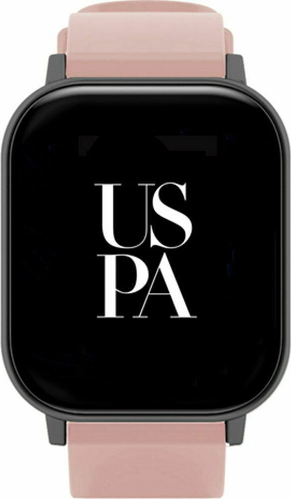 U.S. Polo Assn. Orion Smartwatch with Heart Rate Monitor (Pink)