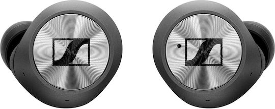 Sennheiser Momentum True Wireless In-ear Bluetooth Handsfree Earphones with Charging Case Gray vue 3