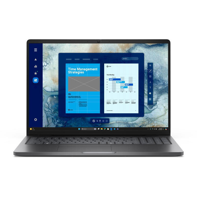 Dell 16 PC16250 16" IPS FHD+ (Core 3-100U/8GB/512GB SSD/W11 Pro) Platinum (US Keyboard) view 4