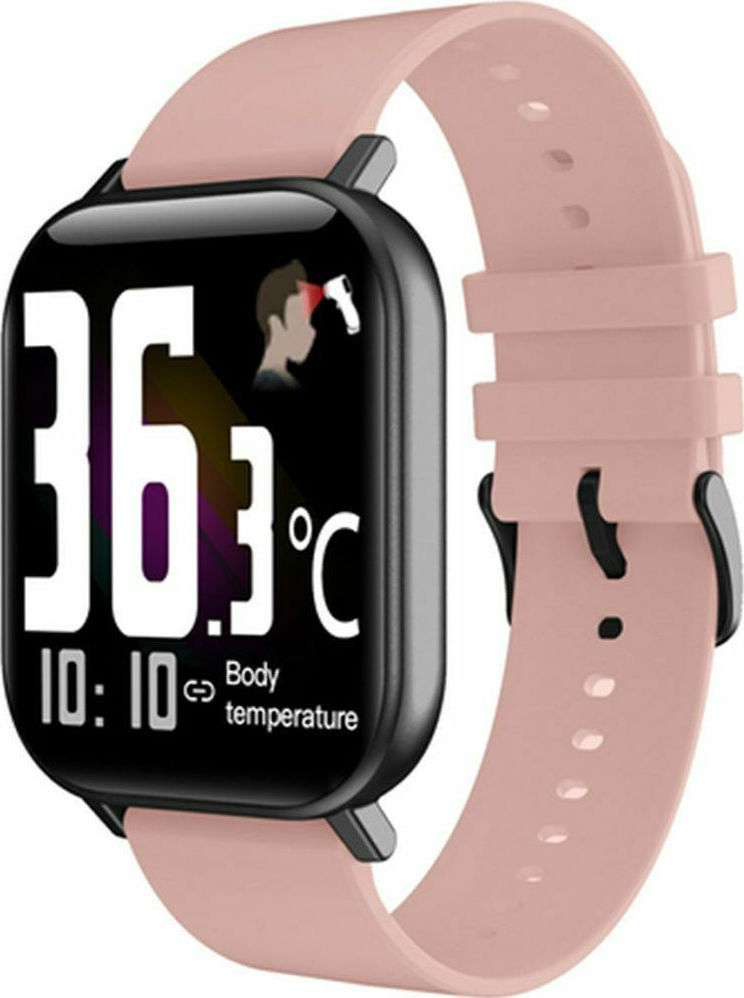 U.S. Polo Assn. Orion Smartwatch with Heart Rate Monitor (Pink) view 2