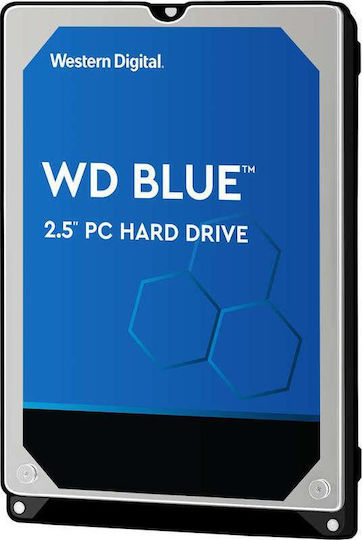 Western Digital Blue 1TB HDD Hard Drive 2.5" SATA III 5400rpm with 128MB Cache for Laptop / Desktop / PS4 WD10SPZX