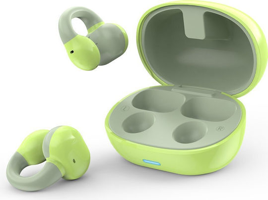 G18 Ows In-ear Bluetooth Handsfree Earphones with Charging Case Green view 4