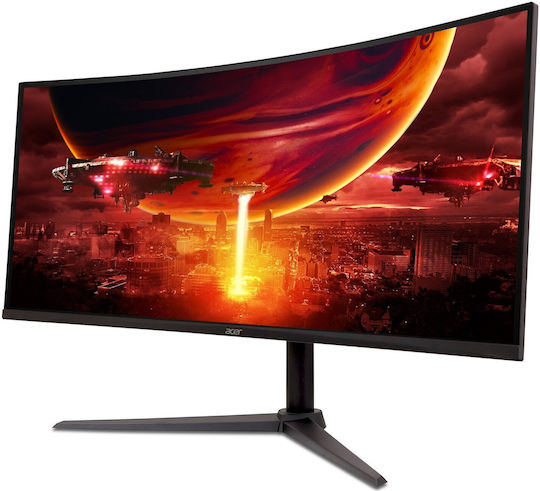 Acer Nitro XZ342CUV3bmiiphx Ultrawide VA HDR Curved Monitor 34" QHD 3440x1440 180Hz vue 5