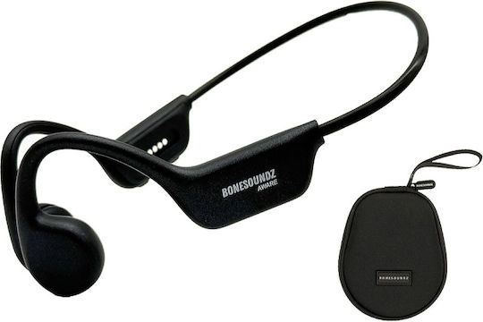 Bonesoundz Aware Bone Conduction Bluetooth Handsfree Earphones Black view 1