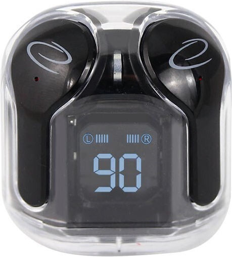 Esperanza EH238K In-ear Bluetooth Handsfree Earphones with Charging Case Black view 4