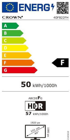 Crown Television 40" Full HD LED 40FB22FH (2023) view 3