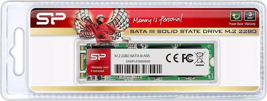 Silicon Power A55 SSD 1TB M.2 Type with SATA III Connection SP001TBSS3A55M28 view 3