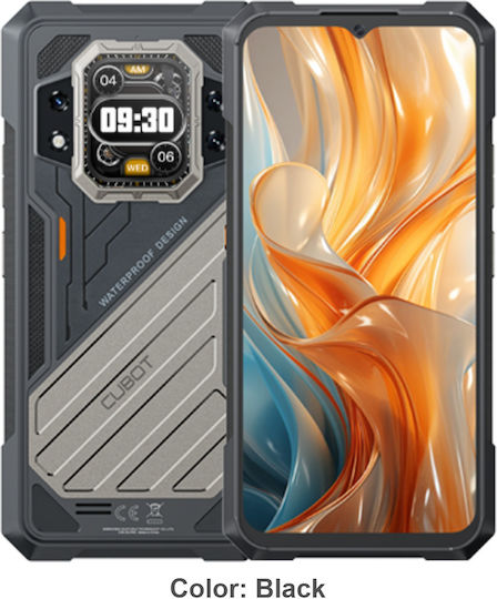 Cubot KingKong X Pro 5G Dual SIM (24GB/256GB) Resistant Smartphone Black