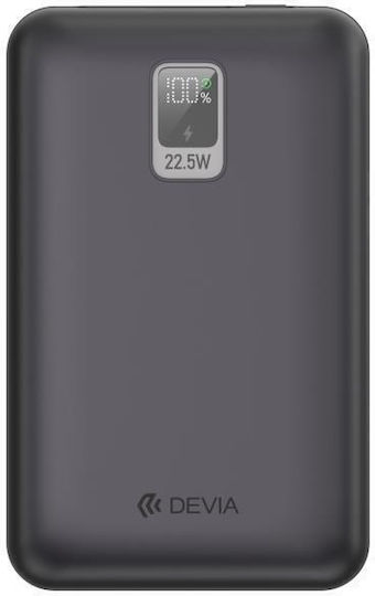 Devia EP208 Mini Power Bank 20000mAh 22.5W Silver view 1