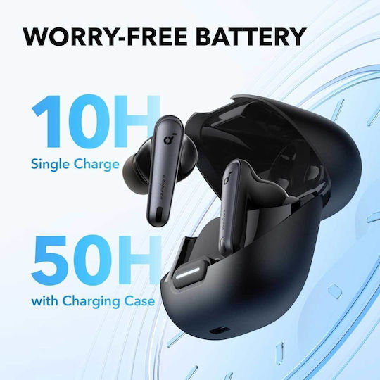 Soundcore by Anker Liberty 4 NC In-ear Bluetooth Handsfree Earphones with Sweat Resistance and Charging Case Black vue 7