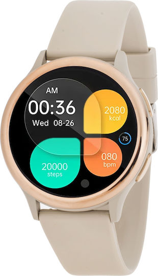 Smartwatch 3gw3522 Beige view 1