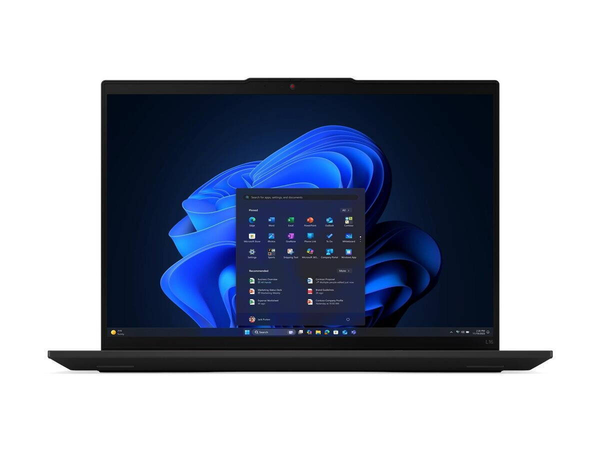 Lenovo L16 Gen 2 16 16" IPS FHD+ (Ryzen 7 Pro-250/16GB/512GB SSD/W11 Pro) Black (US Keyboard) view 7