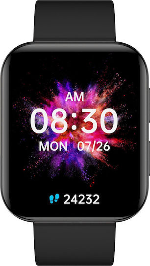 Garett GRC MAXX Smartwatch with Heart Rate Monitor (Black)