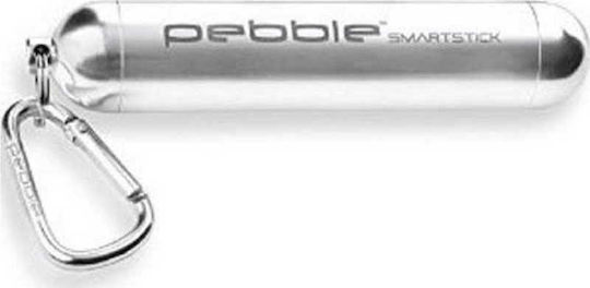 Veho Pebble Smartstick+ Power Bank 2800mAh with USB-A Port Silver