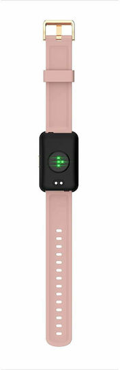 BlackView R5 Waterproof Smartwatch with Heart Rate Monitor (Pink) view 4