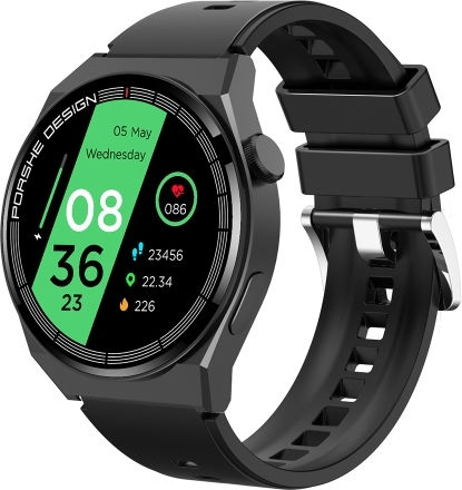 Tm06 Smart Bracelet 1.28 Inch Ip67 Waterproof Smart Watch Bluetooth Call Heart Rate Blood Pressure Blood Oxygen Black