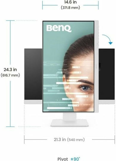 BenQ GW2486TC IPS Monitor 23.8" FHD 1920x1080 with Response Time 5ms GTG view 5